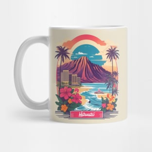 Hawaii Vintage Design Mug